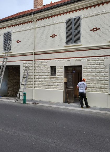 Peinture et ravalement de façade à Saint-Germain-en-Laye 78