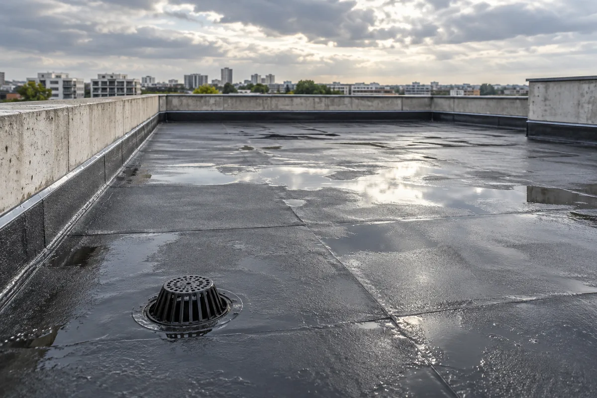 Toit-terrasse qui fuit : comment localiser l'infiltration